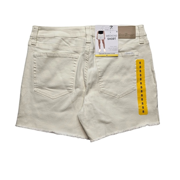 Seven7 Weekend Denim Shorts Bone Color Women’s Size 8 - Picture 2 of 10